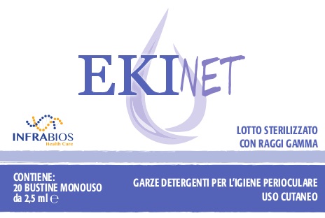 EKINET GARZE OCULARI 20 PEZZI - Farmacia Puddu Baire S.r.l.