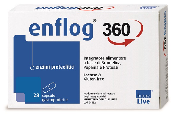 ENFLOG 360 28 CAPSULE GASTRORESISTENTI - Farmacia Puddu Baire S.r.l.