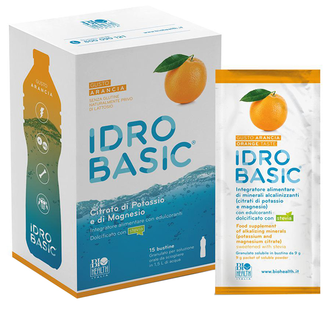 IDROBASIC ARANCIA 15 BUSTE - Farmacia Puddu Baire S.r.l.