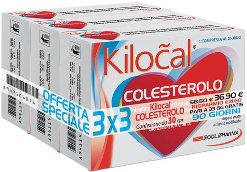 KILOCAL COLESTEROLO 30 COMPRESSE - Farmacia Puddu Baire S.r.l.