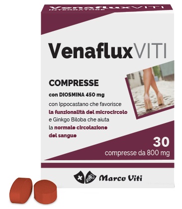 VENAFLUX VITI 30 COMPRESSE - Farmacia Puddu Baire S.r.l.