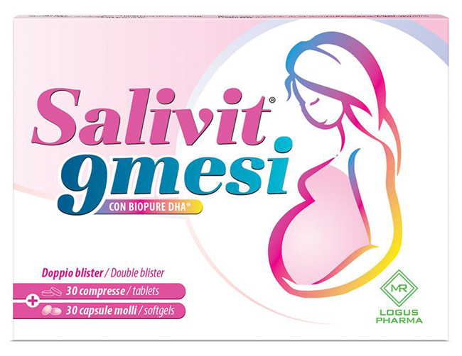 SALIVIT 9MESI 30 COMPRESSE + 30 CAPSULE MOLLI - Farmacia Puddu Baire S.r.l.