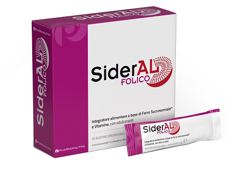 SIDERAL FOLICO 30 MG 20 BUSTINE OROSOLUBILI - Farmacia Puddu Baire S.r.l.