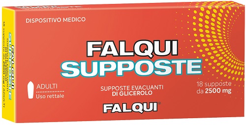 SUPPOSTE FALQUI 18 SUPPOSTE CON GLICERINA 2500MG ADULTI - Farmacia Puddu Baire S.r.l.