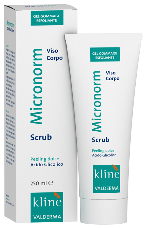 MICRONORM SCRUB VISO-CORPO 250 ML - Farmacia Puddu Baire S.r.l.