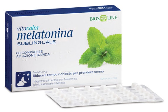 VITACALM MELATONINA 120 COMPRESSE SUBLINGUALI - Farmacia Puddu Baire S.r.l.