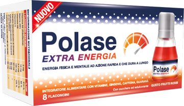 POLASE EXTRA ENERGIA 8 FLACONCINI - Farmacia Puddu Baire S.r.l.