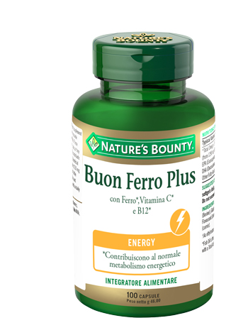 BUON FERRO PLUS 100 CAPSULE - Farmacia Puddu Baire S.r.l.