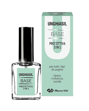UNGHIASIL BASE PROTETTIVA 3 IN 1 10 ML - Farmacia Puddu Baire S.r.l.
