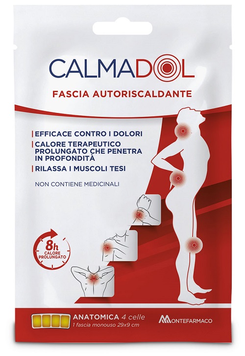 CALMADOL FASCIA AUTORISCALDANTE LOMBARE 1 PEZZO - Farmacia Puddu Baire S.r.l.