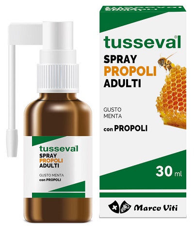 TUSSEVAL GOLA PROPOLI SPRAY PER ADULTI 30 ML - Farmacia Puddu Baire S.r.l.