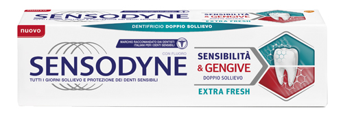 SENSODYNE REPAIR & PROTECT EXTRA FRESH PASTA DENTIFRICIA AD AZIONE DESENSIBILIZZANTE - Farmacia Puddu Baire S.r.l.