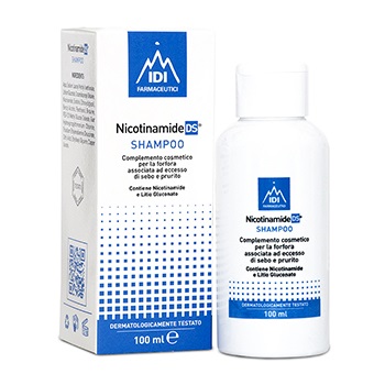 NICOTINAMIDE DS SHAMPOO SENZA PROFUMO 100 ML - Farmacia Puddu Baire S.r.l.