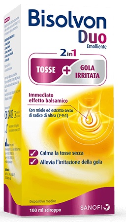 BISOLVON DUO SCIROPPO EMOLLIENTE 100 ML - Farmacia Puddu Baire S.r.l.