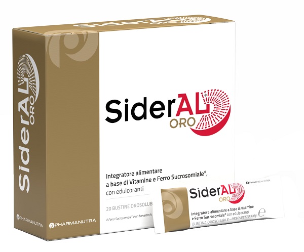 SIDERAL ORO 14 MG 20 BUSTINE - Farmacia Puddu Baire S.r.l.