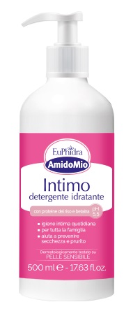 EUPHIDRA AMIDOMIO INTIMO DETERGENTE IDRATANTE 500 ML - Farmacia Puddu Baire S.r.l.