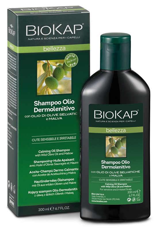 BIOKAP BELLEZZA SHAMPOO OLIO DERMOLENITIVO 200 ML BIOSLINE - Farmacia Puddu Baire S.r.l.