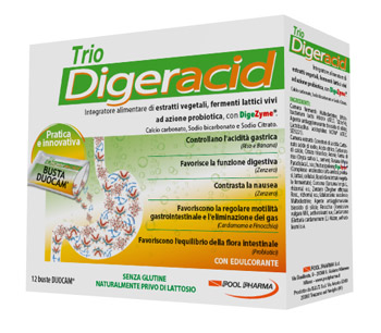 TRIO DIGERACID 12 BUSTINE - Farmacia Puddu Baire S.r.l.