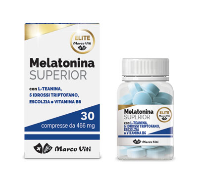 MELATONINA SUPERIOR 30 COMPRESSE - Farmacia Puddu Baire S.r.l.