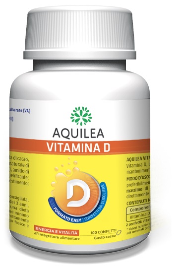 AQUILEA VITAMINA D 100 CONFETTI - Farmacia Puddu Baire S.r.l.