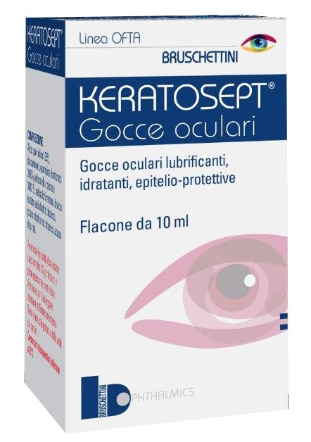 GOCCE OCULARI KERATOSEPT 10 ML - Farmacia Puddu Baire S.r.l.