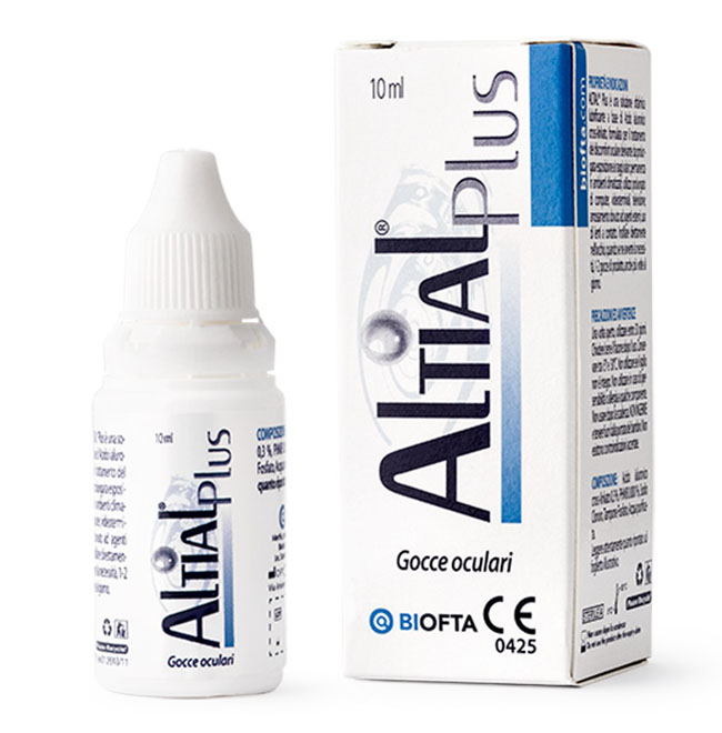 ALTIAL PLUS 10 ML SOLUZIONE OFTALMICA LUBRIFICANTE - Farmacia Puddu Baire S.r.l.