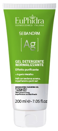 EUPHIDRA SEBANORM AG GEL DETERGENTE 200 ML - Farmacia Puddu Baire S.r.l.