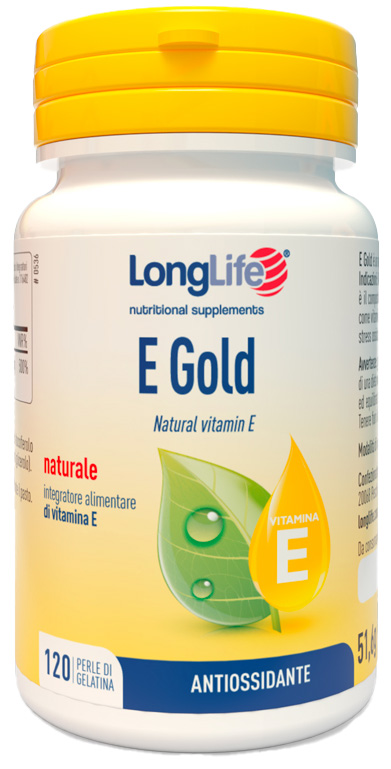 LONGLIFE E GOLD 90UI 120 PERLE - Farmacia Puddu Baire S.r.l.