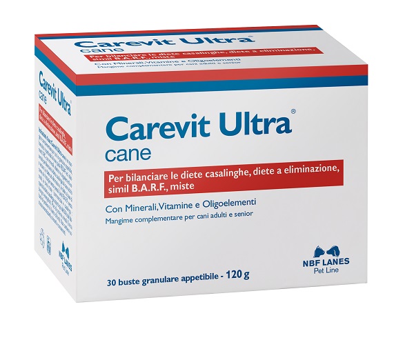 CAREVIT ULTRA CANE 30 BUSTE DA 4 G - Farmacia Puddu Baire S.r.l.