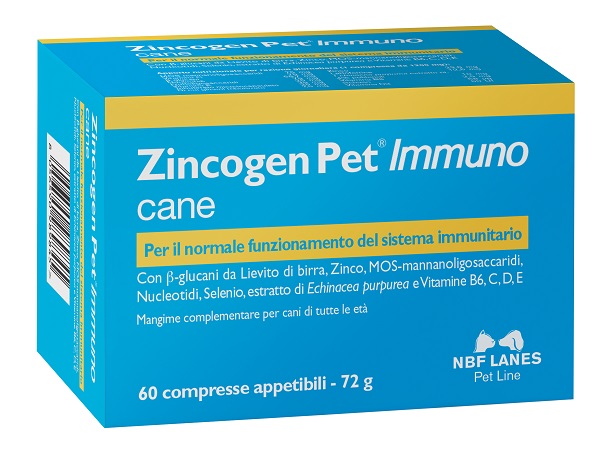 ZINCOGEN PET IMMUNO 60 COMPRESSE - Farmacia Puddu Baire S.r.l.