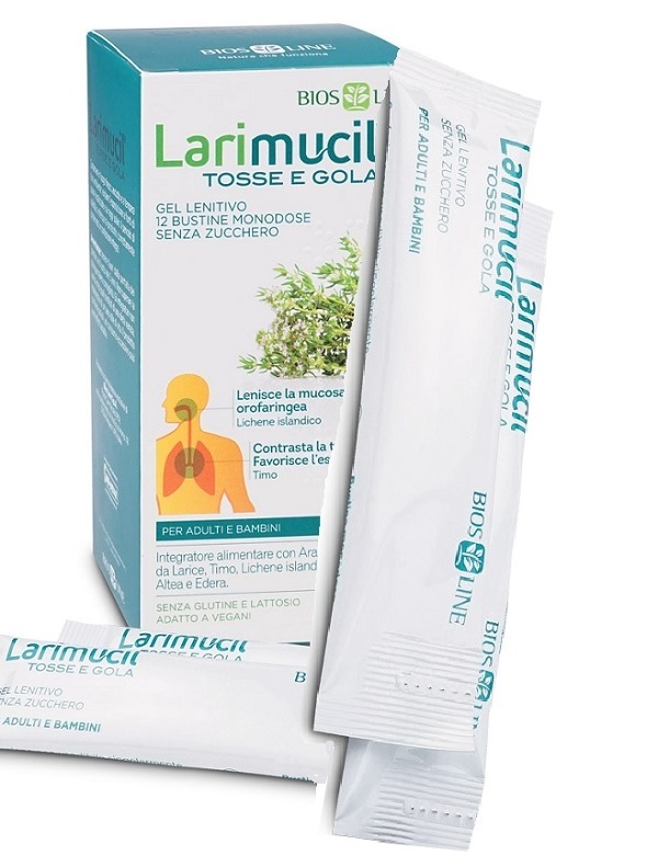 LARIMUCIL TOSSE GOLA 12 BUSTINE 10 ML - Farmacia Puddu Baire S.r.l.