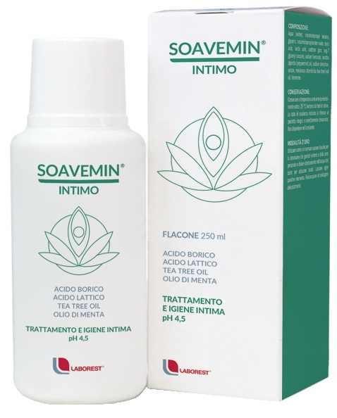 SOAVEMIN INTIMO CON ACIDO BORICO 250 ML - Farmacia Puddu Baire S.r.l.