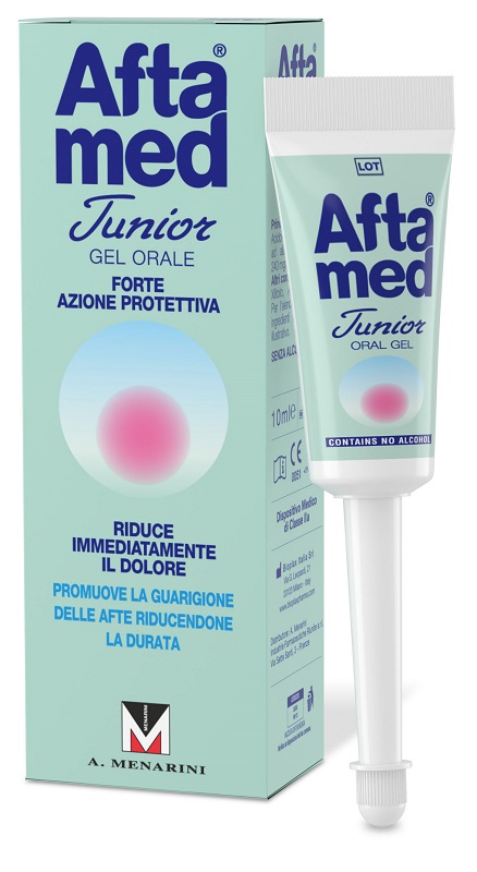 GEL AFTAMED JUNIOR ACIDO IALURONICO 10 ML - Farmacia Puddu Baire S.r.l.
