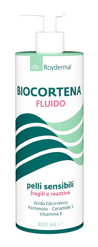 BIOCORTENA FLUIDO PELLI SENSIBILI 400 ML - Farmacia Puddu Baire S.r.l.