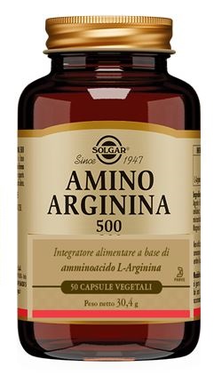 AMINO ARGININA 500 50 CAPSULE VEGETALI - Farmacia Puddu Baire S.r.l.
