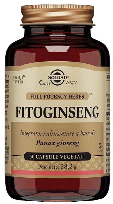 FITOGINSENG 50 CAPSULE VEGETALI - Farmacia Puddu Baire S.r.l.