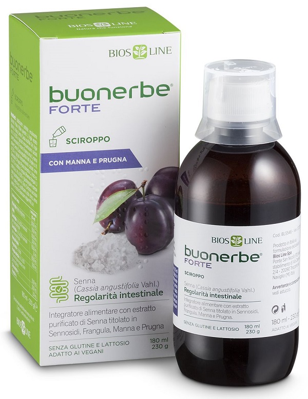 BUONERBE FORTE SCIROPPO 180 ML - Farmacia Puddu Baire S.r.l.