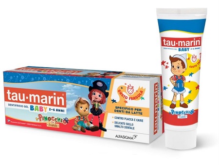 TAU MARIN DENTIFRICIO BABY PINOCCHIO 50 ML - Farmacia Puddu Baire S.r.l.