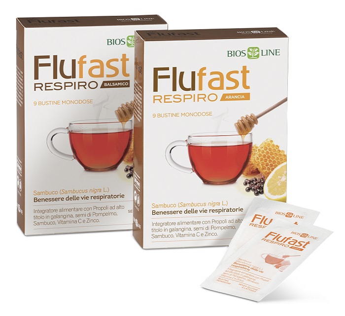 APIX PROPOLI FLUFAST RESPIRO BALSAMICO 9 BUSTE BIOSLINE - Farmacia Puddu Baire S.r.l.