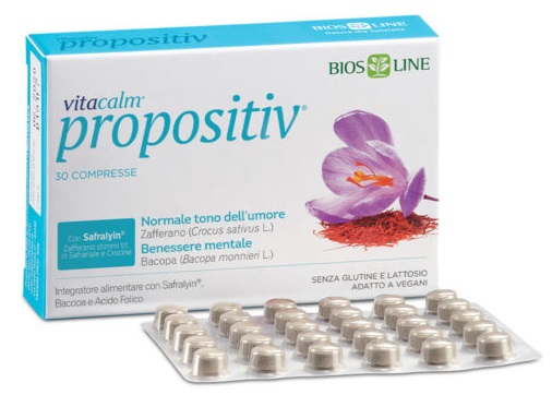 VITACALM PROPOSITIV 30 COMPRESSE - Farmacia Puddu Baire S.r.l.