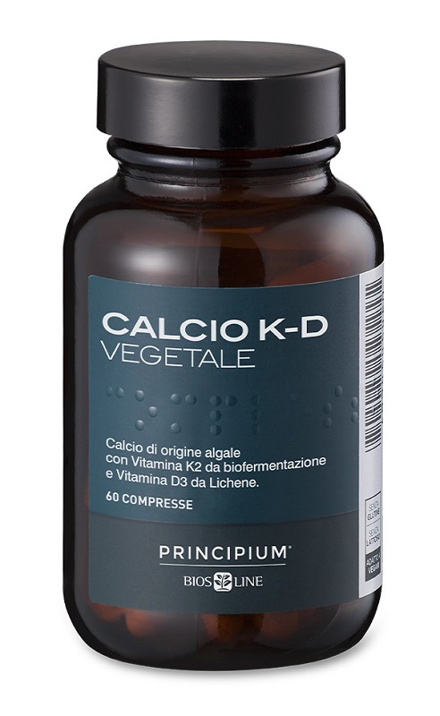 PRINCIPIUM CALCIO K D VEGETALE 60 COMPRESSE - Farmacia Puddu Baire S.r.l.