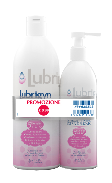 LUBRIGYN HYDRA GEL DUO PACK 400 ML + 200 ML - Farmacia Puddu Baire S.r.l.