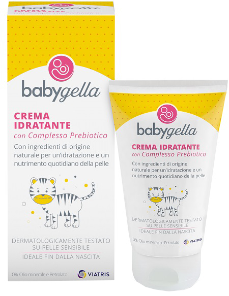 BABYGELLA PREBIOTIC CREMA IDRATANTE CORPO 100 ML - Farmacia Puddu Baire S.r.l.