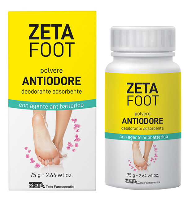 ZETAFOOT POLVERE ANTIODORE 75 G - Farmacia Puddu Baire S.r.l.
