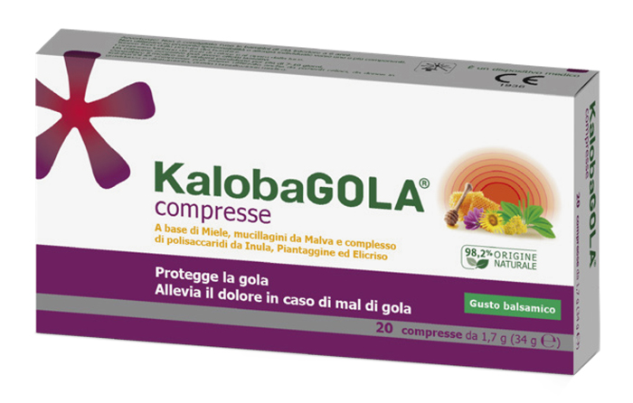 KALOBAGOLA 20 COMPRESSE BALSAMICO - Farmacia Puddu Baire S.r.l.