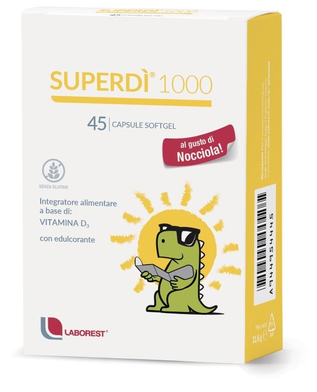 SUPERDI' 1000 45 CAPSULE - Farmacia Puddu Baire S.r.l.