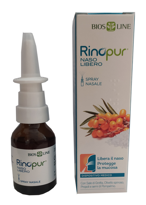 RINOPUR NASO LIBERO SPRAY NASALE 20 ML - Farmacia Puddu Baire S.r.l.