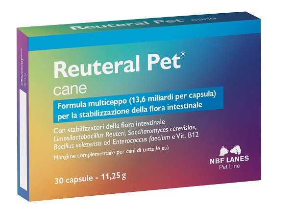 REUTERAL PET CANE 30 CAPSULE - Farmacia Puddu Baire S.r.l.