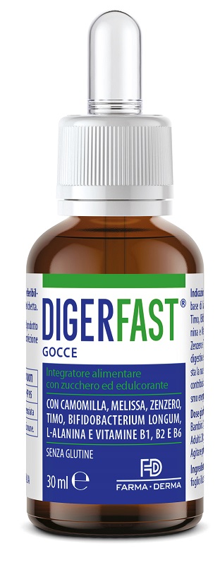 DIGERFAST GOCCE 30 ML - Farmacia Puddu Baire S.r.l.