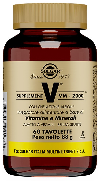 SUPPLEMENT VM 2000 60 TAVOLETTE - Farmacia Puddu Baire S.r.l.